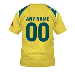 Australia National Cricket Team ODI Jersey Style Shirts V2