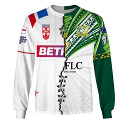 England x Cook Islands Aitu Special Shirt