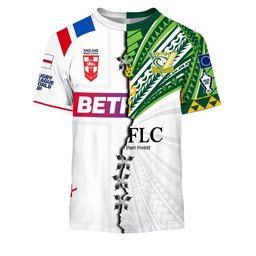 England x Cook Islands Aitu Special Shirt