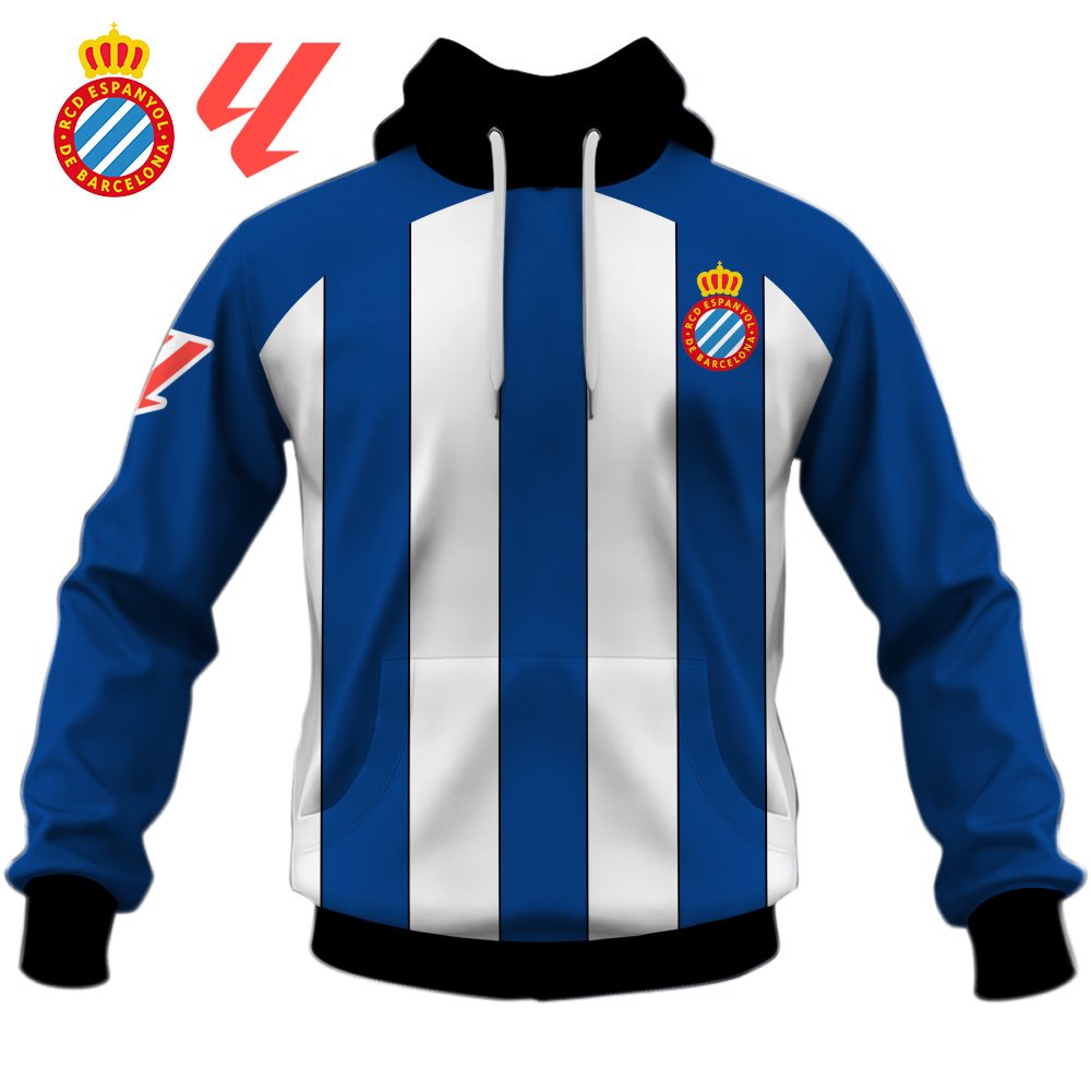 RCD Espanyol LA Liga 2627 Home Jersey Style Shirts