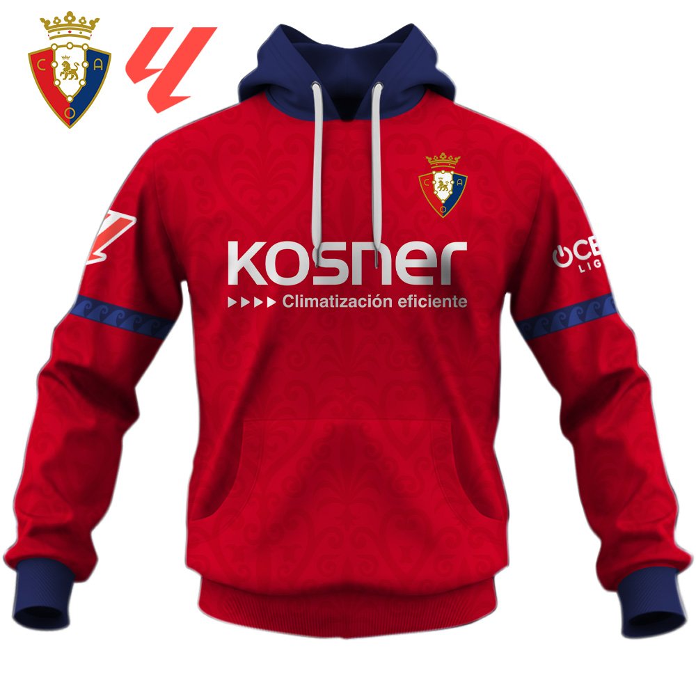 CA Osasuna LA Liga 2627 Home Jersey Style Shirts