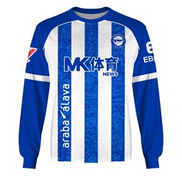 Deportivo Alavés LA Liga 2627 Home Jersey Style Shirts