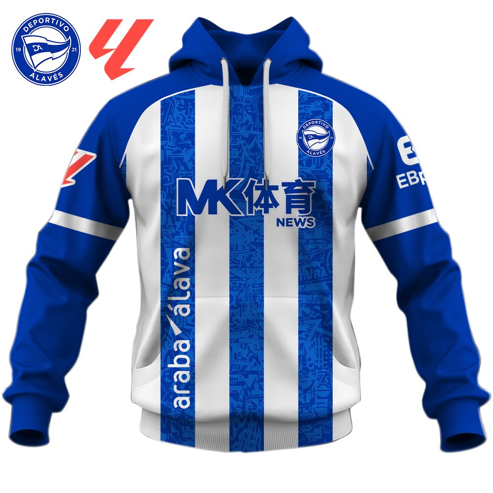 Deportivo Alavés LA Liga 2627 Home Jersey Style Shirts