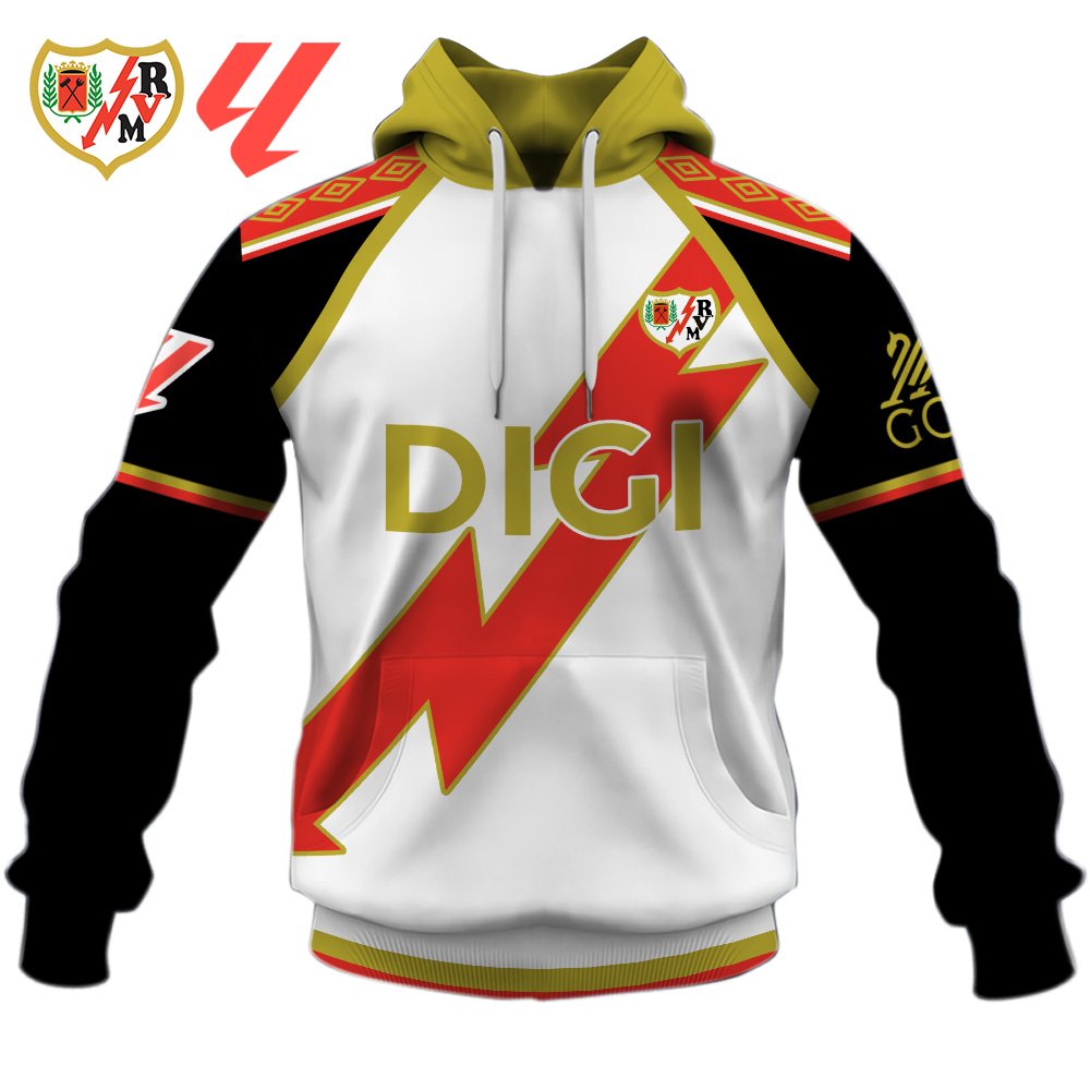 Rayo Vallecano LA Liga 2627 Home Jersey Style Shirts