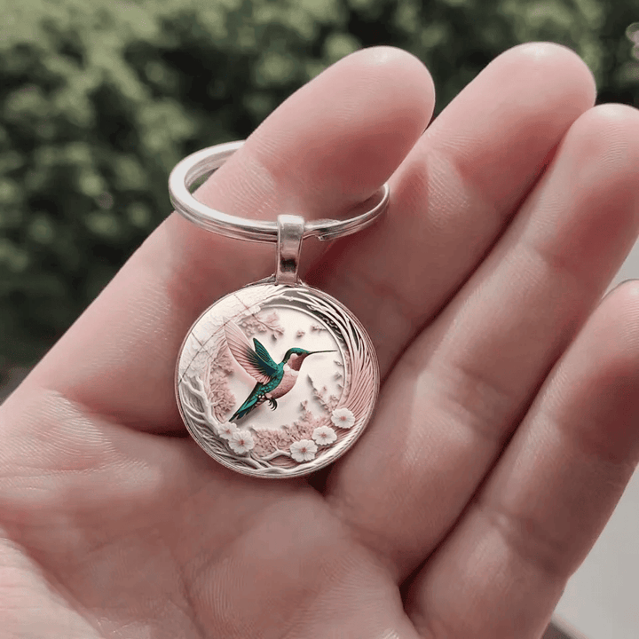 Humming Bird  Keyring