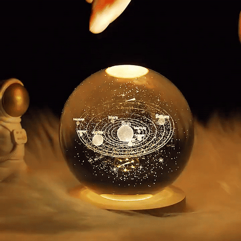 Astrosphere™ Crystal Ball Lamp by Nuetise - AFlorest