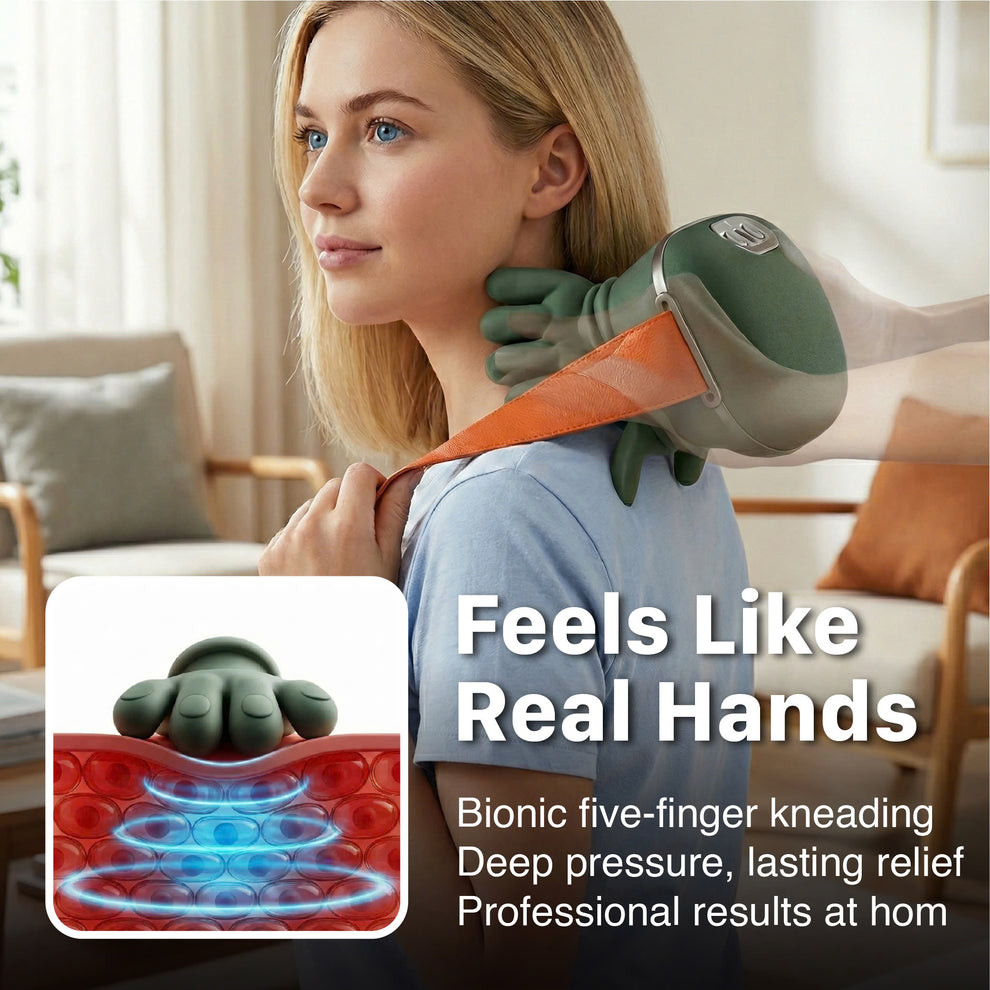 Trivaze™ – Bionic Hand Neck & Shoulder Massager - Toputra