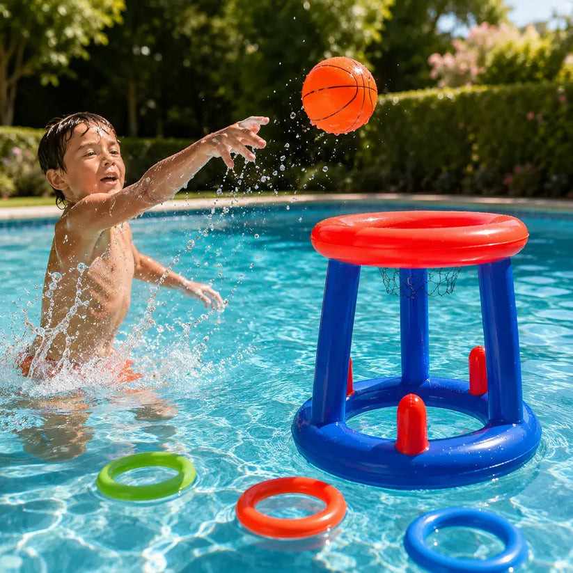 Marlo™ Inflatable Pool Basketball Hoop - MarloSwim - AFlorest