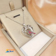 Fashion Creative Red Cardinal Bird necklace as a jewelry gift for women's festivals religious anniversaries aesthetic pendants
