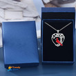 Fashion Creative Red Cardinal Bird necklace as a jewelry gift for women's festivals religious anniversaries aesthetic pendants