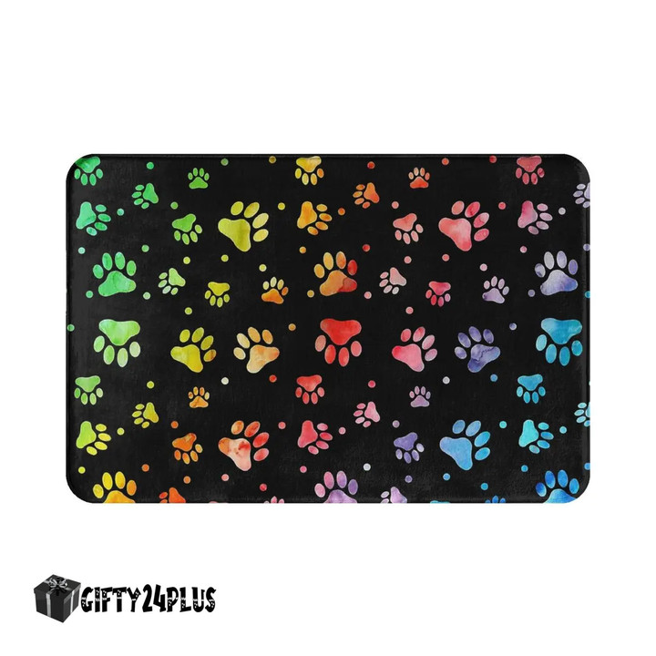 Animal Cute Forest Ocean Anti-Slip Doormat Kitchen Mat Paw Watercolor Colorful Balcony Carpet Entrance Door Rug Bedroom Decor