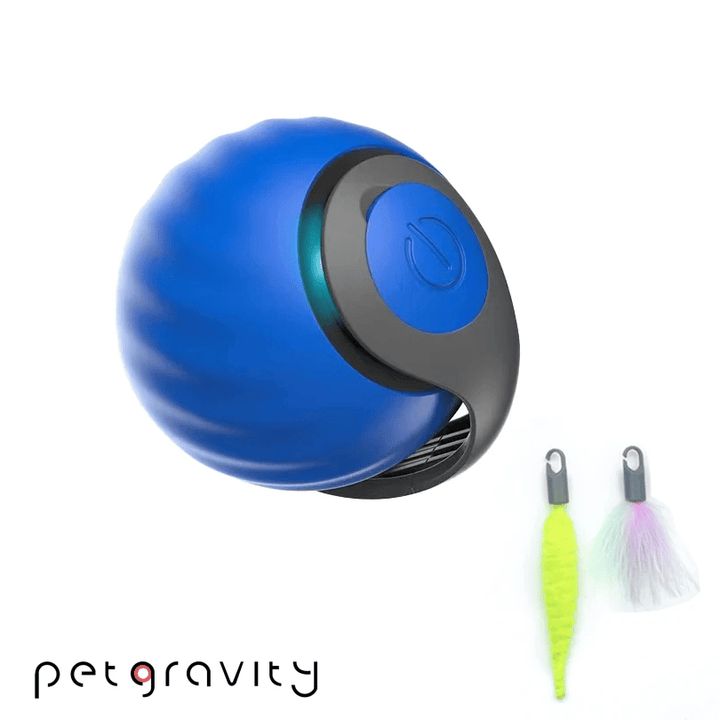 Gravity Smart Interactive Pet Toy Ball - USB Rechargeable, Automatic Bouncing for Puppies and Cats