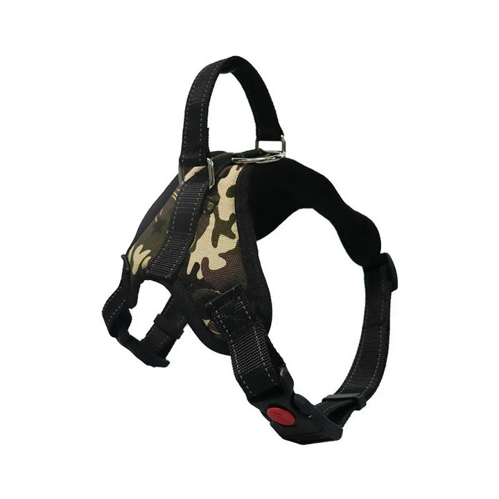 Strong Reflective Dog Harness Vest with 150cm Leash – Adjustable for All Sizes