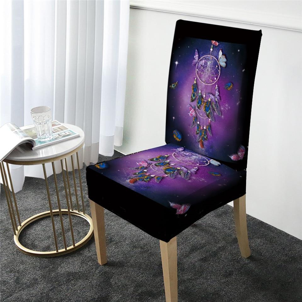 Native Chair Covers Dreamcatcher Purple Butterfly Native American Chair Covers - bestofnative