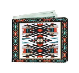 Tribal Colorful Pattern Native American Pride Wallet