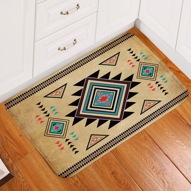 Doormat Native GB-NAT00076 Southwest Symbol Native American Doormat - bestofnative