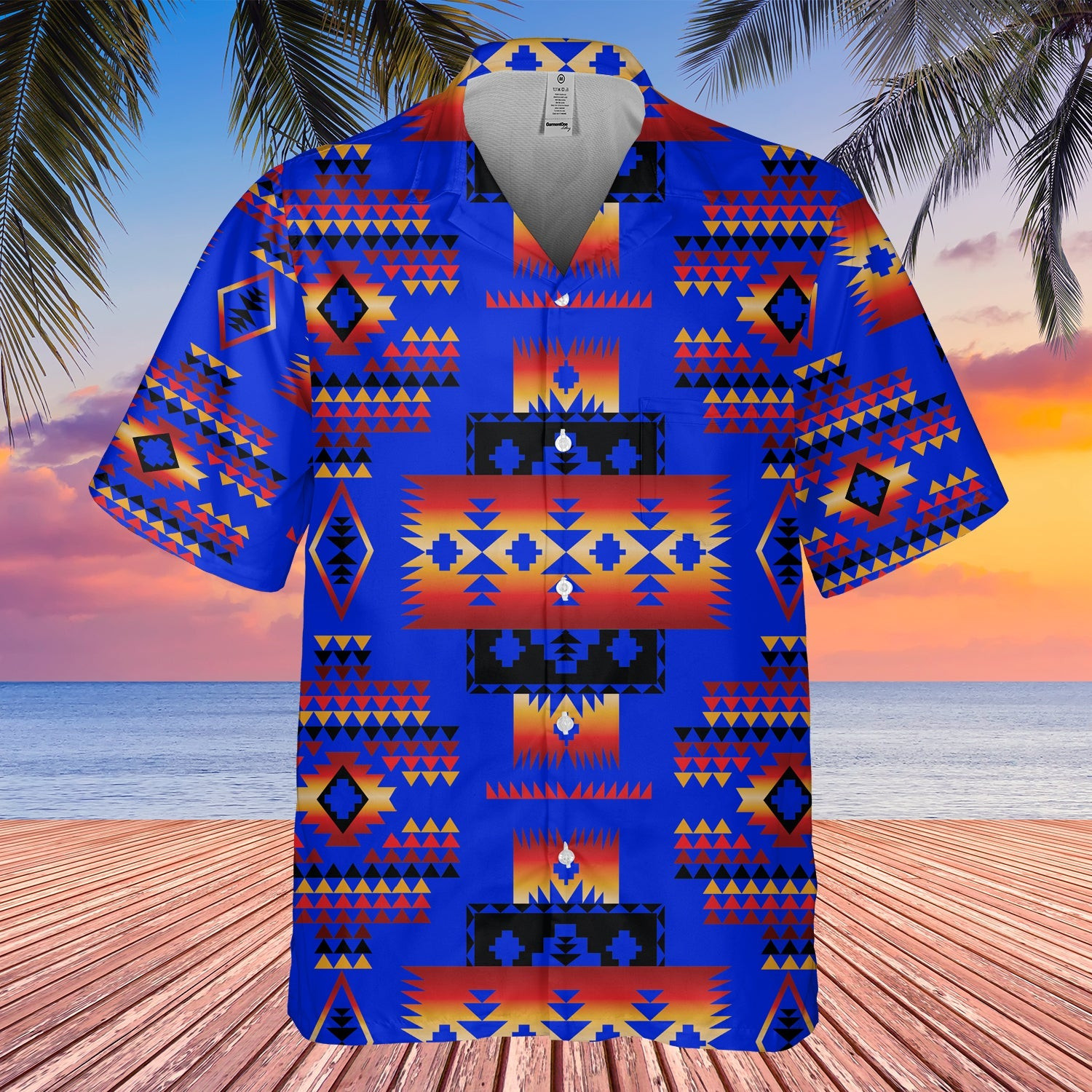 GB-NAT00046-06 Tribes Pattern Native American Hawaiian Shirt 3D new ...