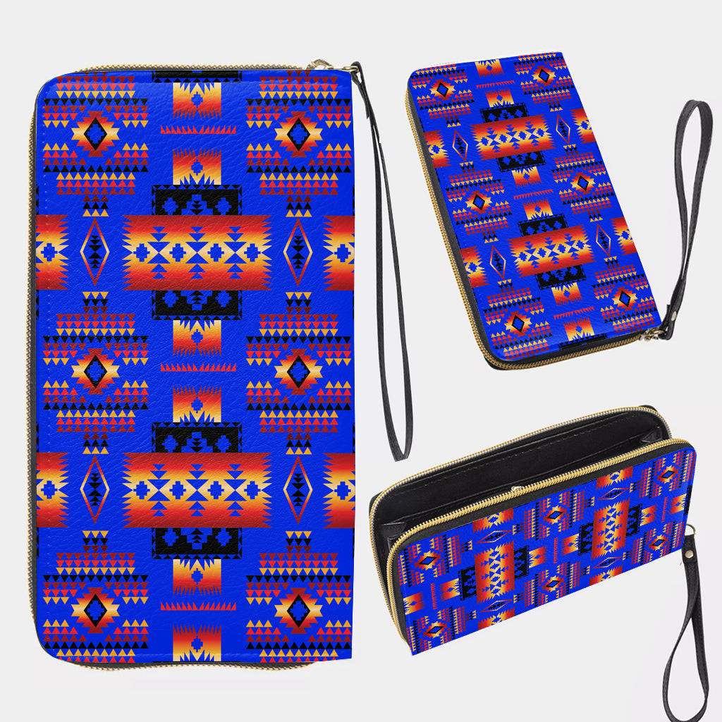 Native Handwallet GB-NAT00046-06 Pattern Native Long Portable Wallet - bestofnative