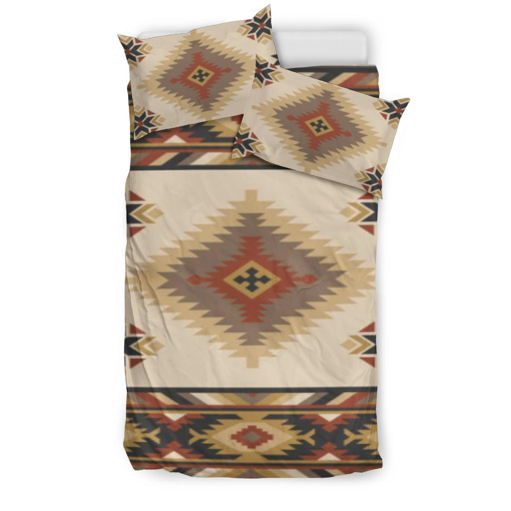 BDS02- Pattern Brown Bedding Sets - bestofnative
