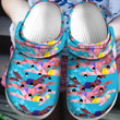 Swimming All over print Clogs, Unisex Sport Slippers