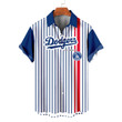 Los Angeles Dodgers | Classic Retro Mascot Line Hawaiian Shirt