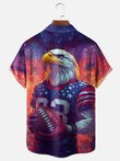 Moisture Wicking American Football Hawaiian Shirt