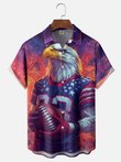 Moisture Wicking American Football Hawaiian Shirt