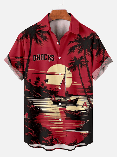 Arizona Diamondbacks | Comfortable Sunset Hawaiian Shirt