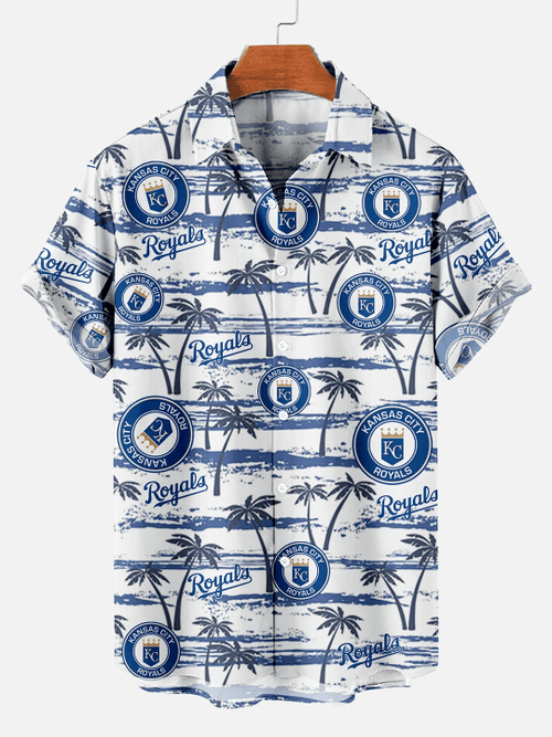 Kansas City Royals | Floral Coconut Hawaiian Shirt