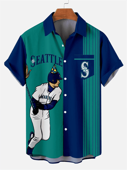 Seattle Mariners | Classic Retro Hawaiian Shirt