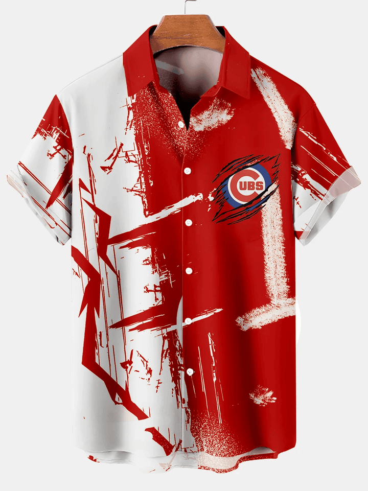 Chicago Cubs | Classic Retro Baseball Hawaiian Shirt