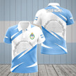 Customize Argentina Coat Of Arms Sport Version Unisex Adult Polo Shirt