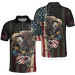 All Gave Some Some Gave All Veteran Polo Shirt, American Bald Eagle Shirt Design, Patriotic Shirt For Veterans Polo Shirt
