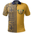 Niue Rugby Polo Shirt Niue Hiapo Patterns No.2 Polo Shirt