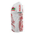 Wales T-Shirt Cymru Head Dragon T-shirt