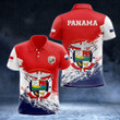 Panama Coat Of Arms - New Version Unisex Adult Polo Shirt