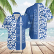 Customize Greece Coat Of Arms Hibiscus Pattern Black Hawaiian Shirt