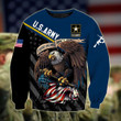 US Veteran Army Unisex Adult Sweatshirt