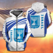 Israel Coat Of Arms Design Unisex Adult Hoodies
