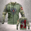 Austria Army Camo Unisex Adult Hoodies