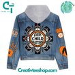 Orange Day Every Child Matters Hooded Hoodless Or Hooded Denim Jacket HG