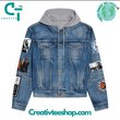 The Pretenders Hooded Hoodless Or Hooded Denim Jacket HG