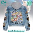 Toby Keith Raised On 90s Country Hooded Hoodless Or Hooded Denim Jacket HG
