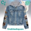 Toby Keith Raised On 90s Country Hooded Hoodless Or Hooded Denim Jacket HG