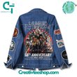 Fleetwood Mac 58th Anniversary �Thank You For Memories�  Hoodless Or Hooded Denim Jacket HG
