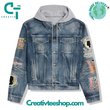 Bridgerton I Get My Tea From Lady Whistledown Hooded Hoodless Or Hooded Denim Jacket HG
