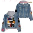 The Weeknd Songs Blinding Lights Save Your Tears After Hours Jean Hooded Hoodless Or Hooded Denim Jacket HG