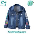 New Kids on The Block �The Right Stuff Tour 2025� Hoodless Or Hooded Denim Jacket HG