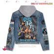 Roman Reigns Head Of The Table Jean Hooded Hoodless Or Hooded Denim Jacket HG