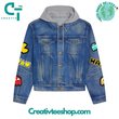 PACMAN Hooded Hoodless Or Hooded Denim Jacket HG